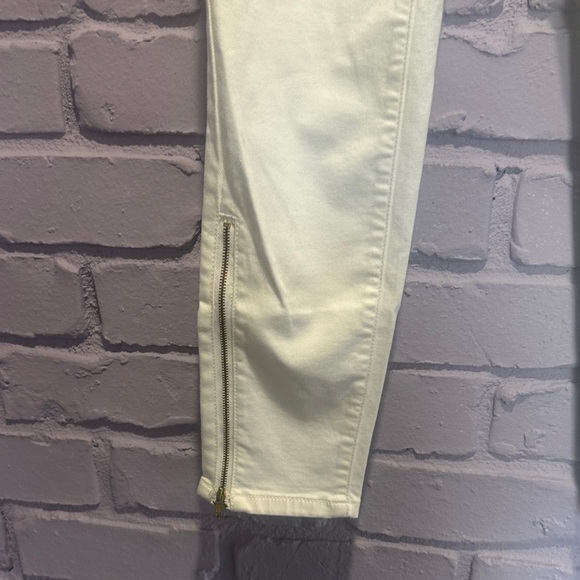 NEW Elegant Cream Skinny Jeans for Women size 8 - Picture 4 of 8